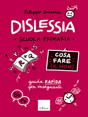 cover image of Dislessia--Cosa fare (e non)